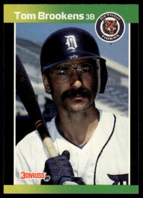 1989 Donruss #508 Tom Brookens - Image 1 of 2
