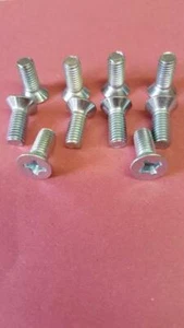 KIT VITI FIX DI RICAMBIO CERNIERE PORTE PER FIAT 124 126 127 128 8X20 MM 10pz - Foto 1 di 1