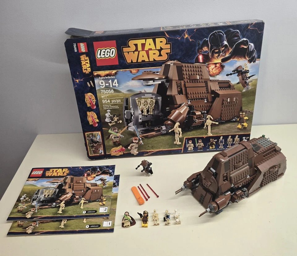 LEGO Star Wars MTT 75058 Completo EXCEPTO UNA MINIFIGURA Caja Manuales Foto 1 de 4