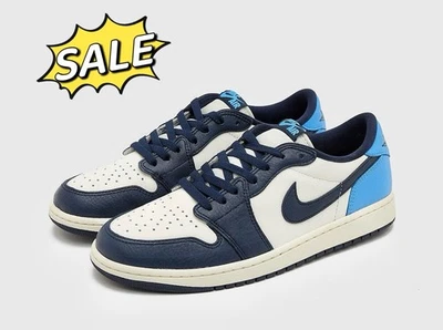 🔥Nike Air Jordan 1 Low OG Obsidian UNC CZ0790-400 Men's Size 9-13 - Image 1 of 4