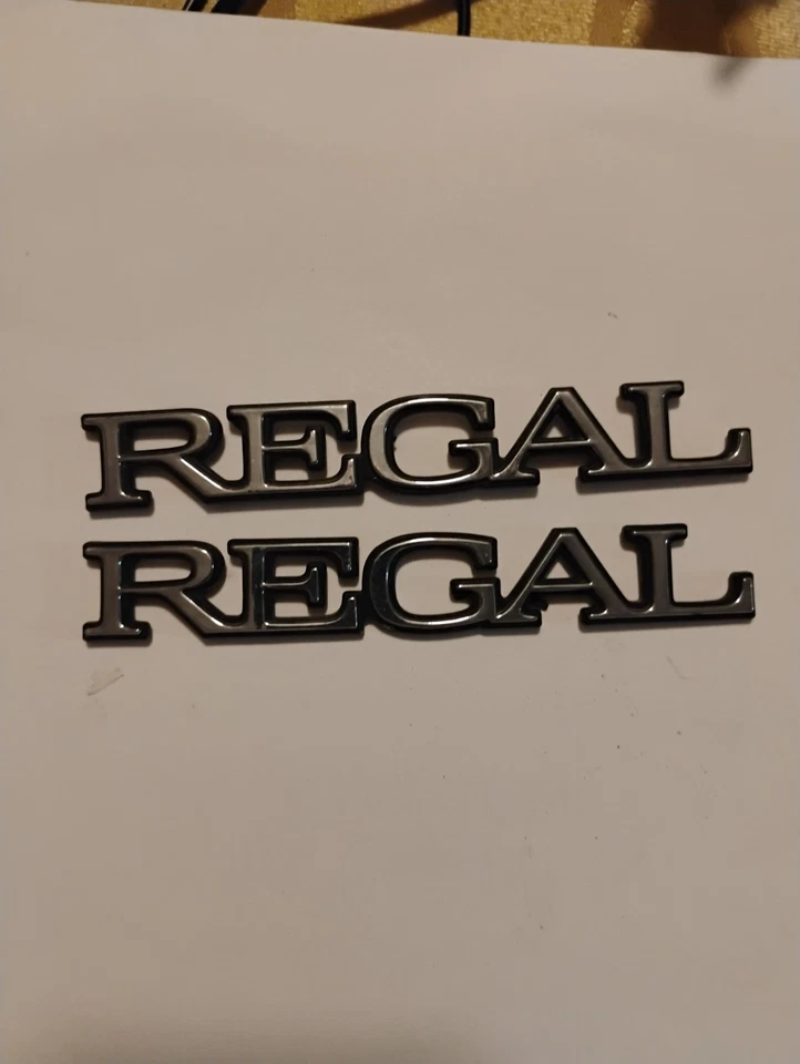 别克富豪 80 年代 90 年代挡泥板徽章装饰套装 — 第 1/2 张图片