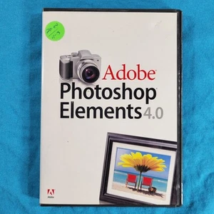 Adobe Photoshop Elements 4.0 Macintosh 2005 USED - Picture 1 of 15