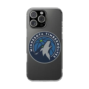 Funda de teléfono transparente Minnesota Timberwolves, regalo para fanáticos, funda para iPhone, deportes - Imagen 1 de 94
