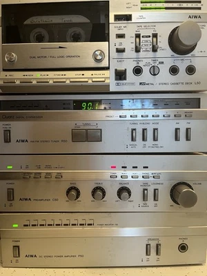 AIWA 迷你立体声系统 L50、R50、C50、P50 升级 — 第 1/4 张图片