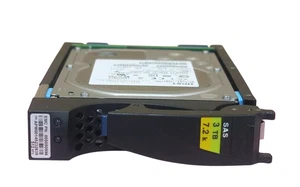 EMC 3TB 3.5" SAS 6GB/s 7.2K 64MB 512BPS HDD Hard Drive VNX Series 005050596 - Picture 1 of 9