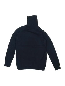Zara Knitwear Girls Blue Turtleneck Sweater 9 - Picture 1 of 2