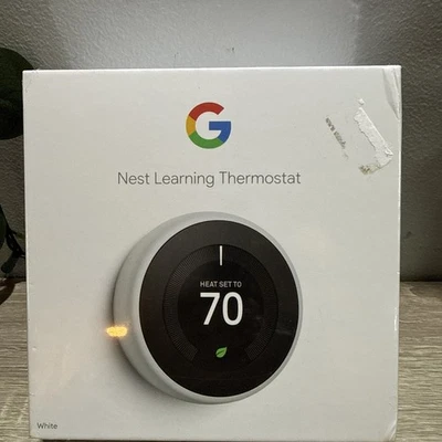 Google - Nest Learning Smart Wifi Thermostat - T3017US - Image 1 of 4