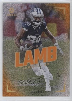 2024 Panini Luminance Orange /50 CeeDee Lamb #17 - Image 1 of 2
