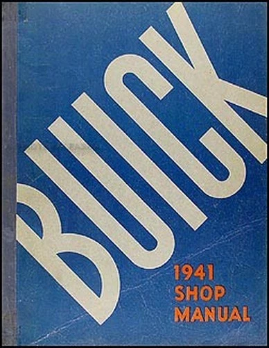 Manuale Di Riparazione Originale Buick 1941 - Immagine 1 di 1