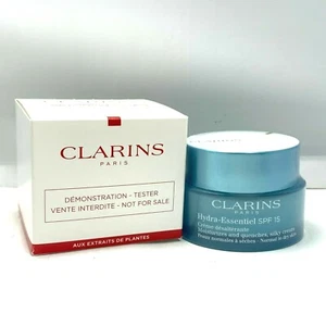 Clarins Hydra-Essentiel SPF 15 Silky Cream (NORMAL TO DRY SKIN) 1.7oz. - Picture 1 of 2