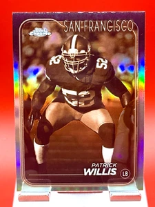 2024 Topps cromo Patrick Willis refractor negativo #180 49ers - Imagen 1 de 2
