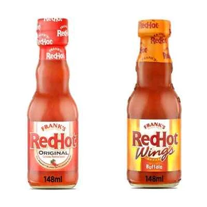 148g Frank's Red Hot Wings Buffalo Original Cayenne Pepper Sauce - Picture 1 of 5
