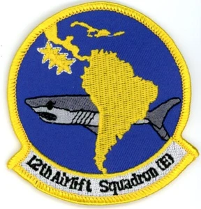 US Air Force Patch: 12th Expeditionary Airlift Squadron - Bild 1 von 1