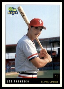 1991 Classic Best Joe Federico St. Petersburg Cardinals #20