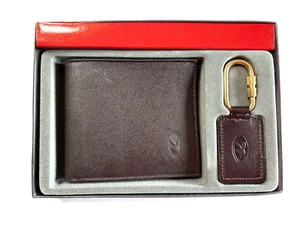 Playboy Leathers Slimfold Wallet & Keyfob - Picture 1 of 2
