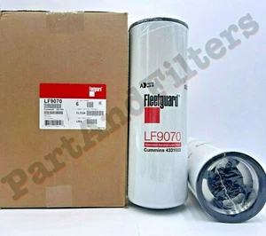 Fleetguard LF9070 Lube Filter Spin-On Cummins  2882673 (Pack Of 6) - Picture 1 of 2