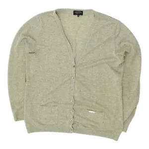 Paul & Shark graue Strickjacke | Vintage Damen Designer Knopf Strick V-Ausschnitt Pullover - Bild 1 von 5