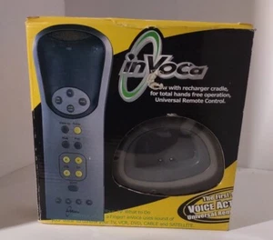 INVOCA TELEMANIA VOICE ACTIVATED UNIVERSAL REMOTE CONTROL 4 IN 1 NEW IN BOX - Picture 1 of 3