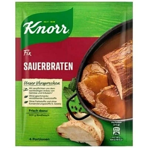 10 x Knorr Fix para Sauerbraten Nuevo de Alemania - Imagen 1 de 1