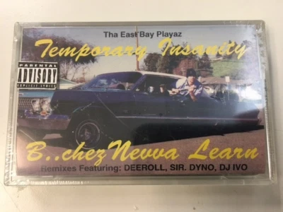 Temporary Insanity ‎– B..chez Nevva Learn CS / CASSETTE TAPE (New/Sealed) 1994 - Image 1 of 2