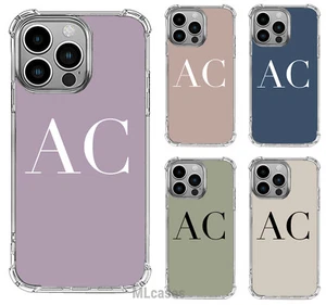 Personalised Name Phone Case Silicone Cover Shockproof For iPhone 16 14 12 15 91 - Picture 1 of 16