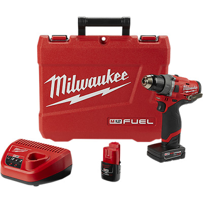 Milwaukee 2504-22 M12 FUEL™ 1/2  Hammer Drill Kit • 129.95$