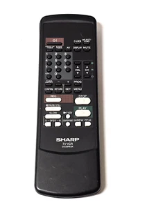 GENUINE ORIGINAL SHARP G1038PESA  TV/VCR COMBI REMOTE CONTROL for VT3700H - Picture 1 of 4