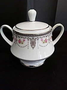 Vintage Noritake Japan Zuckerdose mit Griff Clarice 2253 - Bild 1 von 6