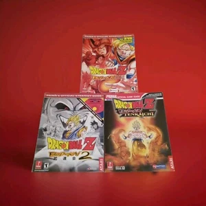Dragon Ball Z Strategy Guide Lot: Budokai 1, 2, & Tenkaichi PS2 Official Prima - Picture 1 of 10
