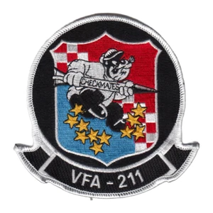 VFA-211 CHECKMATES COMMAND CHEST PATCH - Picture 1 of 1