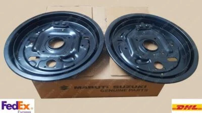 OEM SUZUKI SAMURAI REAR BRAKE BACKING PLATE SIDE FITS SIERRA SJ410 413(set of 2) - Imagem 1 de 4
