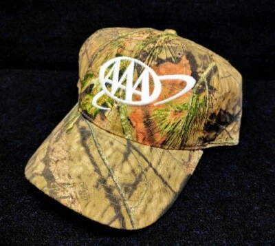Camouflage Mossy Oak Snapback Hat Embroidered AAA Camo Hunting Cap - Image 1 of 4