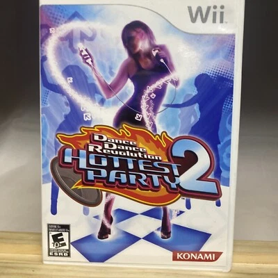 Dance Dance Revolution Hottest Party (Nintendo Wii) Complete In Box CIB - Image 1 of 4
