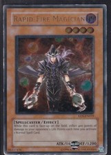 YUGIOH! RAPID-FIRE MAGICIAN - RARE EEN-EN019 HP