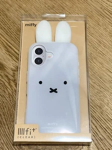 Gourmandies iPhone 16 6.1 pulgadas IIIIfit Clear Miffy Face MF-541A de Japón - Imagen 1 de 7