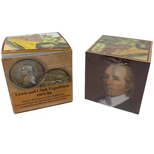 NEW Lewis & Clark Expedition Puzzle Cube Missouri Historical Society Boxed - Picture 1 of 5