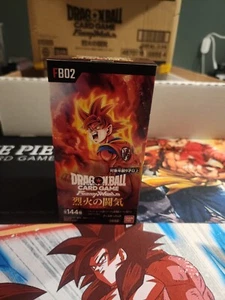 Dragon Ball Super Card Game Fusion World BLAZING AURA Booster Box FB02 in hand