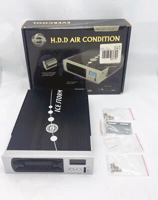 NEW Evercool Aluminum H.D.D Cooling Heatsink w/ LCD Display in 5.25" Drive Bay - Изображение 1 из 4