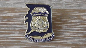 Federal Air Marshal FAM FAMS Detroit Field Office Anstecknadel - Bild 1 von 6