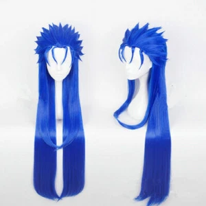 For Cosplay Fate/Stay night Extra Lancer Cu Chulainn Setanta Wig+Wig net - Picture 1 of 4