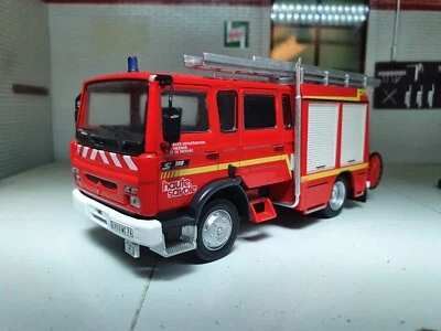 Renault S180 Fire Engine 1993 French VI Midliner 1:43 Scale Diecast Model Salvat - Image 1 of 4