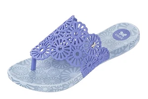 Zaxy NEW Intense Holiday lilac womens flat fashion flip flops sandals size 3-8 - Picture 1 of 1