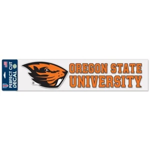 Tira de calcomanías de corte perfecto Oregon State Beavers - 4" x 17" - Imagen 1 de 1