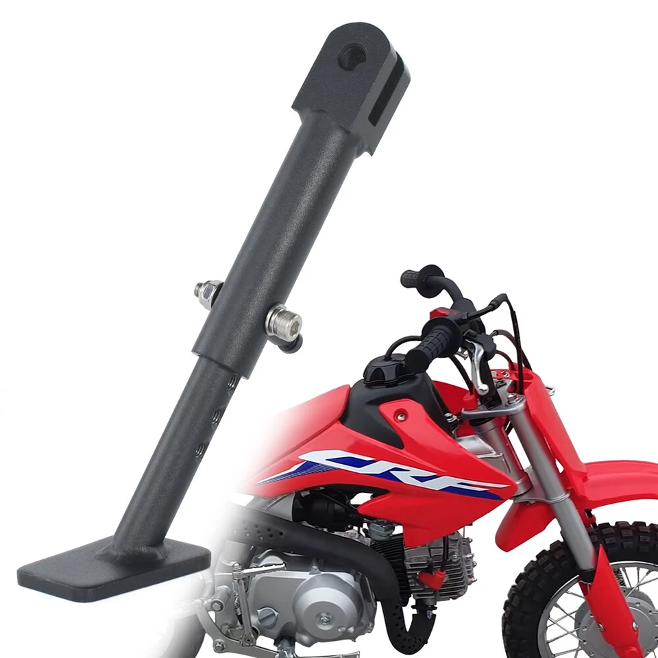 Adjustable Kickstand Sidestand Drop Support Stand Fit For Honda CRF50F 2013-2025 - Image 1 of 4