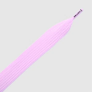 Mr Lacy Fatties Pastel Pink high quality laces 130 cm long, 25 mm wide - Bild 1 von 5