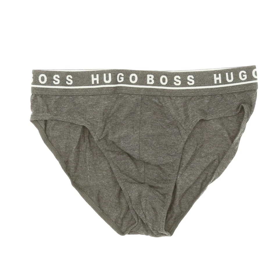 Hugo Boss Men's Grey Briefs L46319 Size Medium - Image 1 of 1