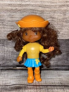 2007 Figura muñeca McDonalds Happy Meal Toy #3 Fresa Shortcake Orange Flor - Imagen 1 de 3