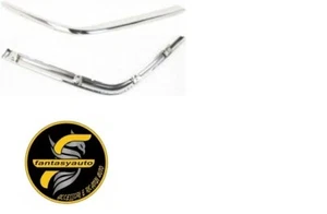 MODANATURA PARAURTI ANTERIORE DESTRA DX CROMATA MERCEDES CLASSE C W202 93>97 - Foto 1 di 3
