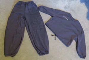 Shein Children's Grey Track Suit Top And Trousers Size 10 Years - Picture 1 of 23