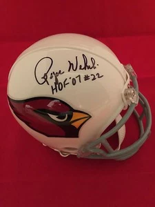 ROGER WEHRLI SIGNED CARDINALS MINI HELMET COA - Picture 1 of 2